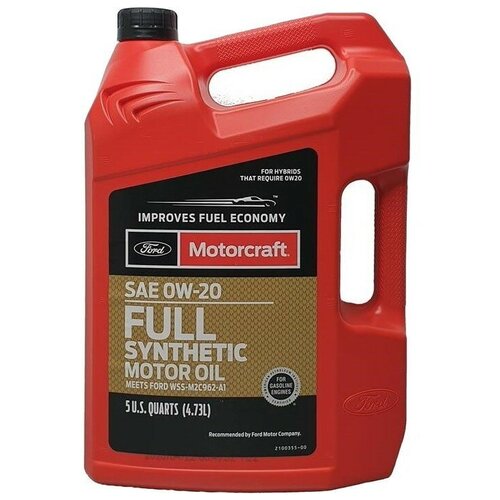 Масло моторное FORD MOTORCRAFT 0W-20 Full Synthetic 4.73л