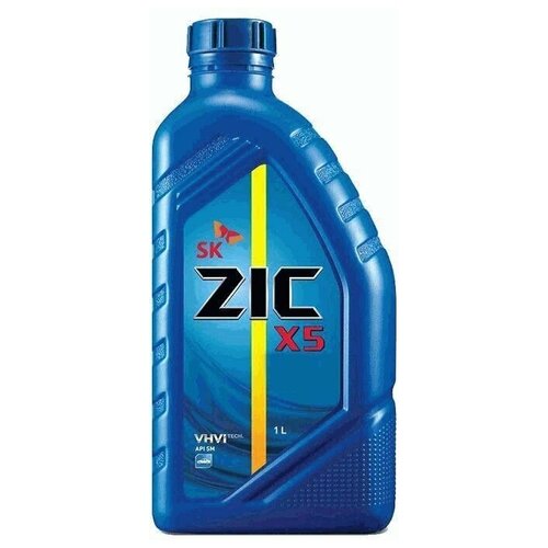 ZIC X5 SAE 10W40 (полусинтетикаетика бензин) 1л