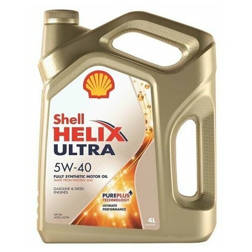 Моторное масло/Oil Shell Ultra SAE 5w-40 SN/CF; A3/B4 синт. (4л)