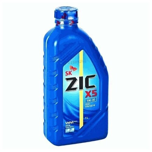 ZIC X5 SAE 5W30 (полусинтетикаетика бензин) 1л