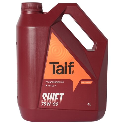 Трансмиссионное масло TAIF SHIFT GL-4 75W90 4л