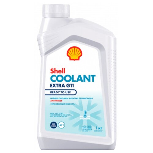 SHELL 550062769 550062769_антифриз! Coolant Extra G11 Ready to Use (1кг)\