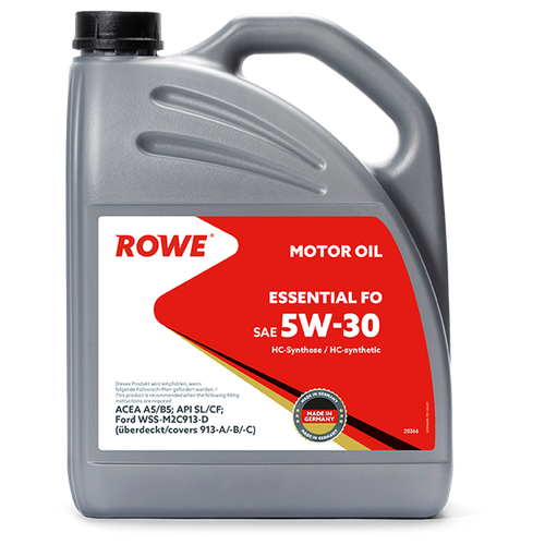 Моторное масло ROWE ESSENTIAL SAE 5W-30 FO 5л