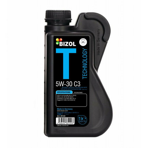 Моторное масло Bizol Technology 5W-30 C3 синтетическое 1 л
