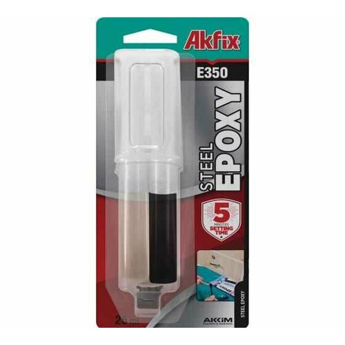 Эпоксидный клей для металла Akfix E350 25 мл EA112