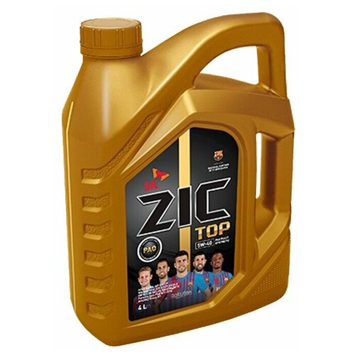Моторное масло ZIC 5W-40 TOP SN/CF 1л.