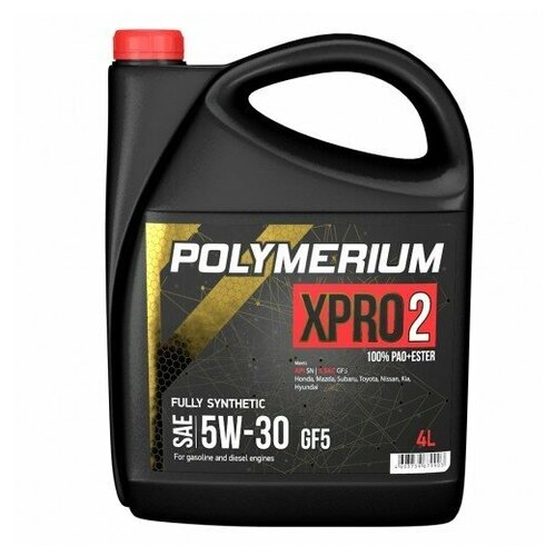 Моторное масло POLYMERIUM XPRO2 5W-30 GF5 SN 4L