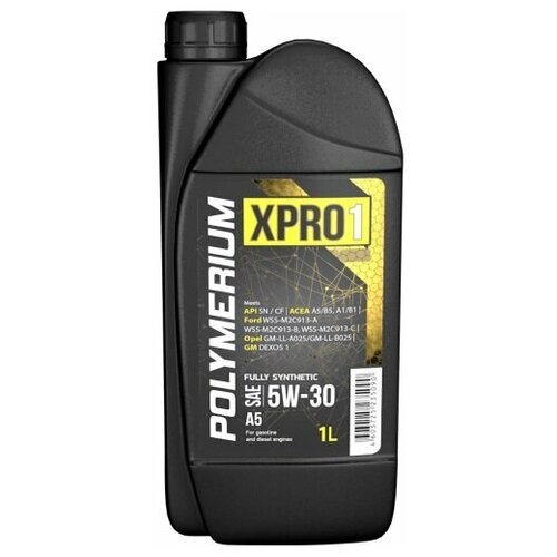 Моторное масло POLYMERIUM XPRO1 5W-30 A5/B5 1L