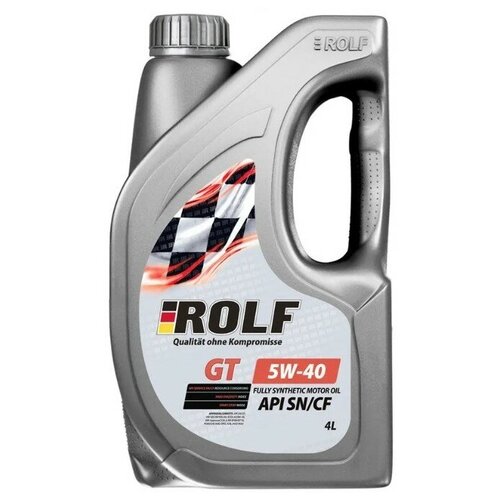 Моторное масло Rolf GT 5W-40 4L