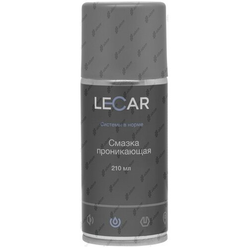 Смазка проникающая "LECAR" LD-40 (210 мл) (аэрозоль) (LECAR000040110, LECAR000040110)