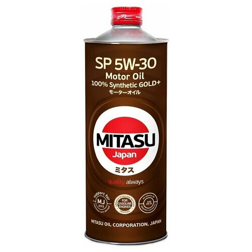 Mitasu Mitasu 5w30 1l Масло Моторное Gold Plus Sp Api Sp Ilsac Gf-6a Dexos1 Gen 2 100% Synthetic