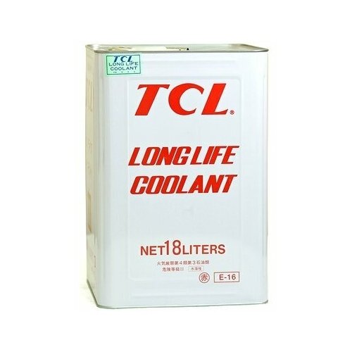 TCL LLC01076 антифриз TCL LLC концентрированный красный, 18 л