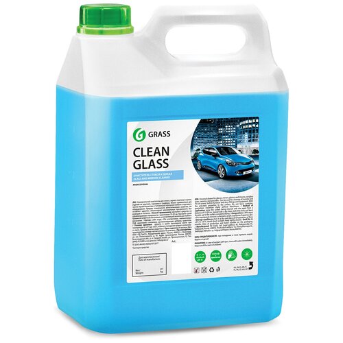Автомобильный товар Средство для очистки стекол и зеркал Clean glass (канистра 5 кг)