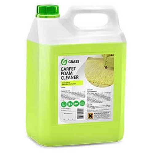 Автомобильный товар Grass 125202 Очиститель ковровых покрытий Carpet Foam Cleaner 5 л