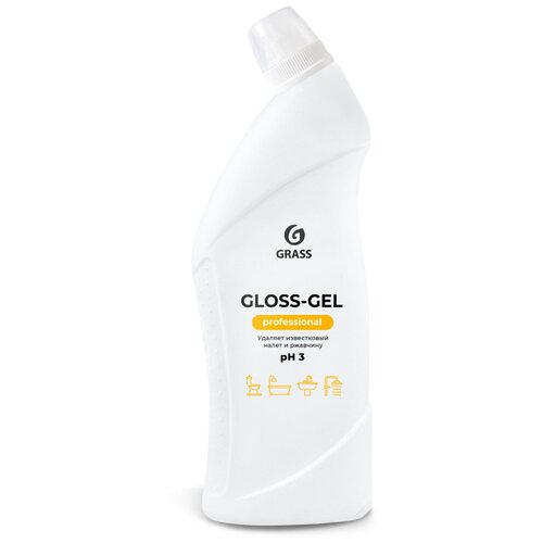 Автомобильный товар Чистящее средство для туалета и ванных комнат Gloss Gel Professional (750 мл.), комплект 2 шт
