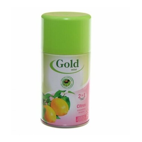 Освежитель воздуха Лимон Gold Mint Citrus 230 мл