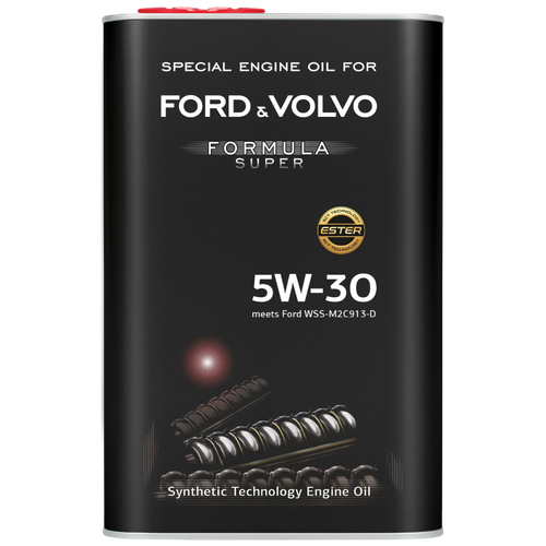 Масло моторное Ford & Volvo 5W30 API SN/CF. ACEA A5/B5 (синт) 1л ж/б Formula F