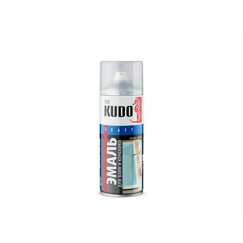 KUDO Краска-спрей для ванн белая (520мл) (KUDO)