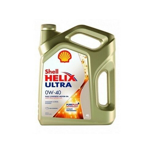 SHELL Масло моторное 0w40 синт. Helix Ultra A3/B3/B4 SN/CF (4л) (SHELL)