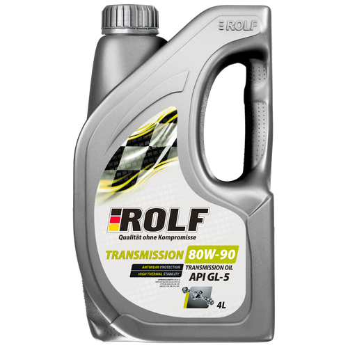 Трансмиссионное масло ROLF 80W90 GL-5 4л