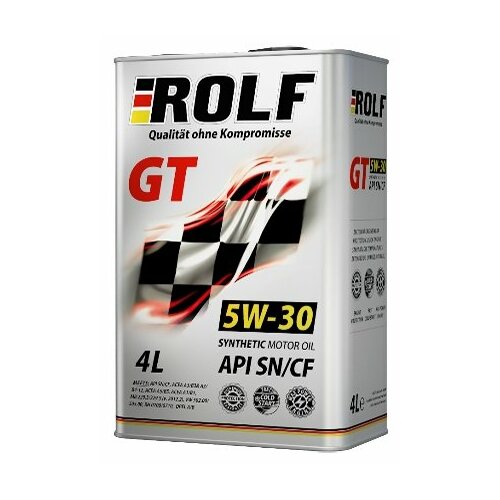 Масло моторное ROLF GT 5W30 SN/CF 4л. синт.