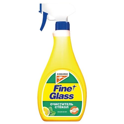 Fine glass - очиститель стекол ароматизированный (500ml), лимон-мята (б/салф.)