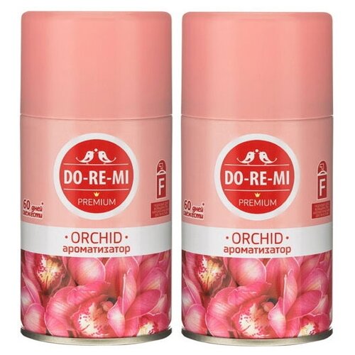 Освежитель воздуха Цветочное настроение (Орхидея) Do-re-mi Premium 250 мл- 2 шт