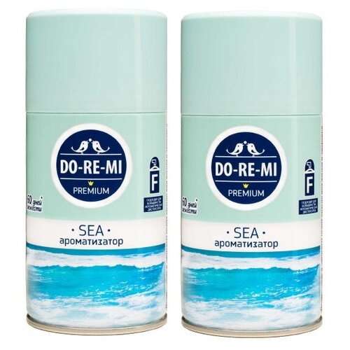 Освежитель воздуха Дыхание моря Do-re-mi Premium 250 мл х 2 штуки