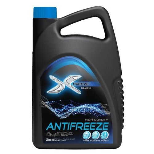 Антифриз X-FREEZE Blue, 3кг