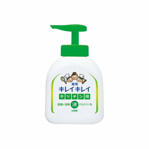 LION Кухонное мыло для рук KireiKirei с антибактериальным эффектом 250 мл дозатор
