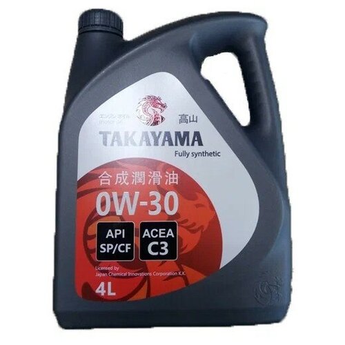 Моторное масло TAKAYAMA SP/CF 0W-30 C3 4л