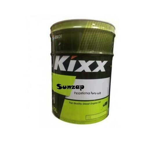 KIXX L2061P20E1 Масло моторное Kixx HD1 10w-40 API CI-4/SL, ACEA E7-08/B4/A3-07 20л L2061P20E1 1шт
