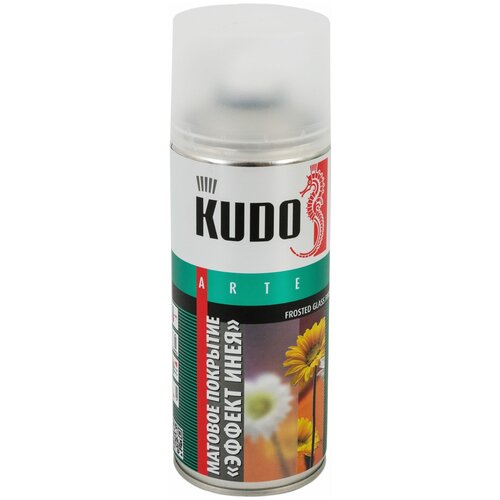 Покрытие аэрозольное Kudo для стекла цвет иней 0.52 л (82491882)