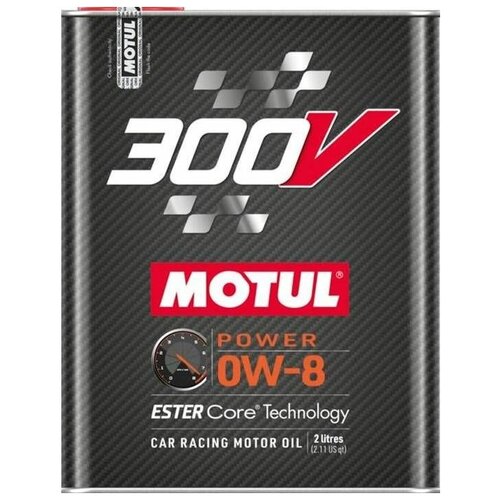 Моторное масло MOTUL 300V POWER 0W8 2л (110854)