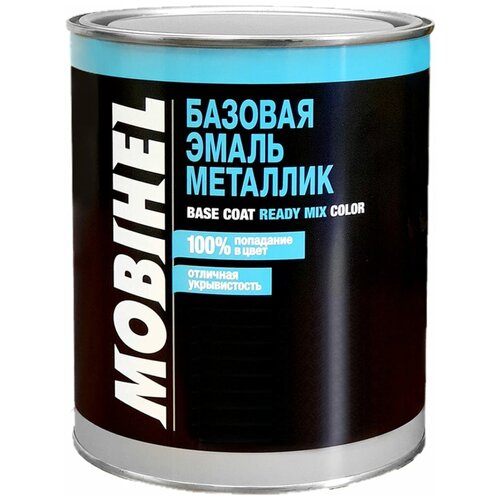 MOBIHEL/Мобихел Базовая эмаль металлик Блюз 492 краска (1 л.)