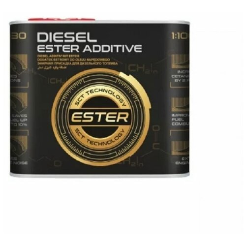 Присадка к дизельному топливу для защиты и очистки топливной аппаратуры Diesel Ester Additive 500мл