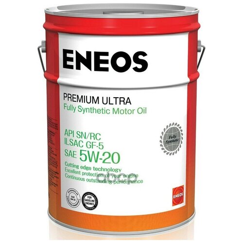 ENEOS Масло моторное ENEOS Gasoline SN 5W-20 Premium Ultra (20л) 8801252022176