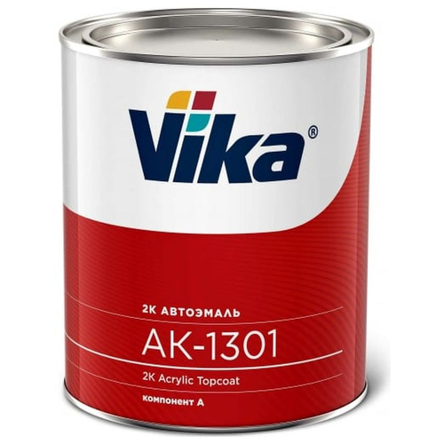 Vika Эмаль АК-1301 защитная глянцевая 0,95 мл VIKA 18-000079