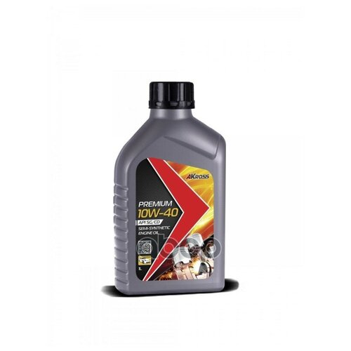 AKross PREMIUM 10W-40 SG/CD 1 л масло моторное полусинтетическое
