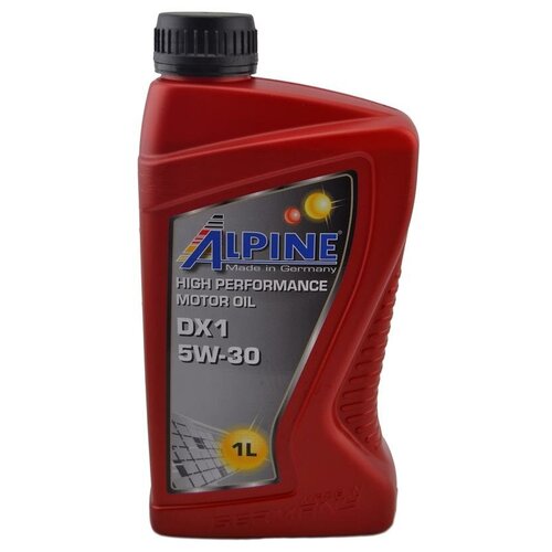 Масло моторное синтетическое Alpine DX1 5W-30 канистра 1л 0101661