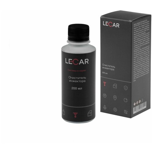 Очиститель инжекторов (200 мл) LECAR (жидкий)