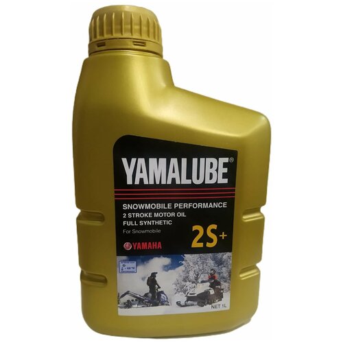 Масло моторное для снегоходов Yamalube 2S+, 2T, Cинтетика (1 л), 90793AS22100