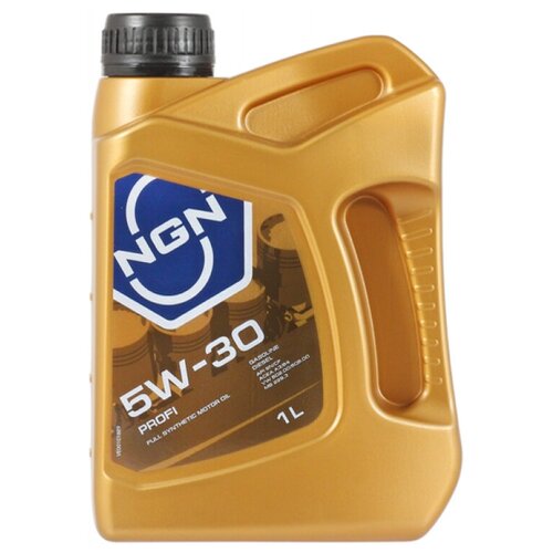 Моторное масло NGN 5W-30 PROFI SN/CF 1л, синтетическое