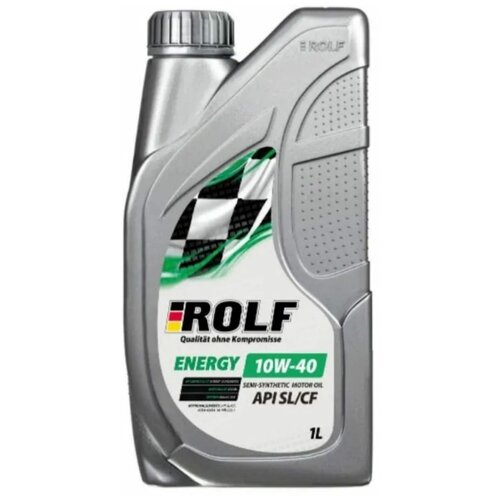 Моторное масло ROLF Energy 10W-40, Полусинтетическое, 1 л., арт. 322424