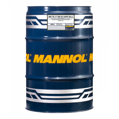 Масло моторное Mannol TS-17 UHPD син. 5w30 Blue 208л