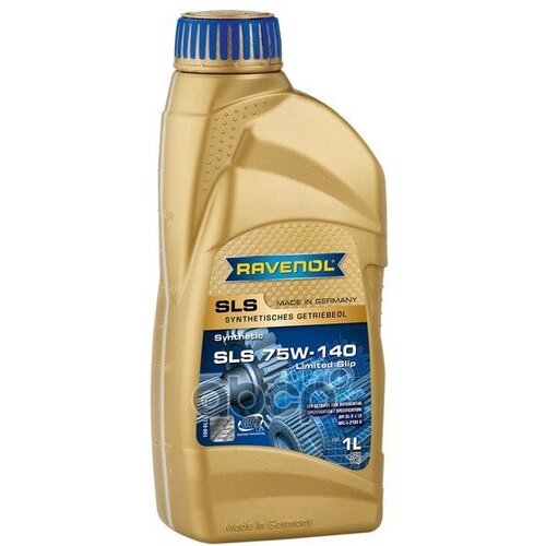 Масло Трансмиссионное Sls 75W-140 1Л Gl-5+Ls (Синтетика) Ravenol арт. 1221110001