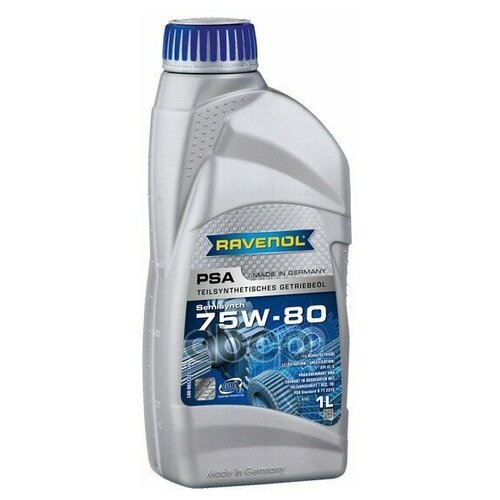 Масло Трансмиссионное Psa 75w-80 1л (Полусинтетика) Ravenol арт. 1222100001