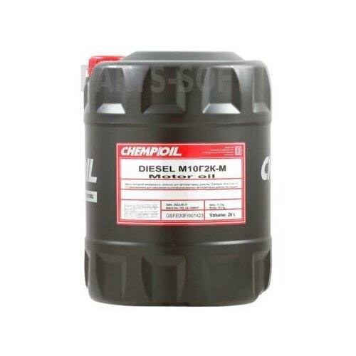 CHEMPIOIL CH330220E М10Г2К-М Diesel, СD, 20л (мин. мотор. масло) 1шт