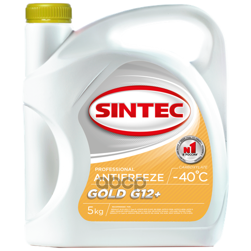Sintec ANTIFREEZE-40 GOLD 5кг, 800526