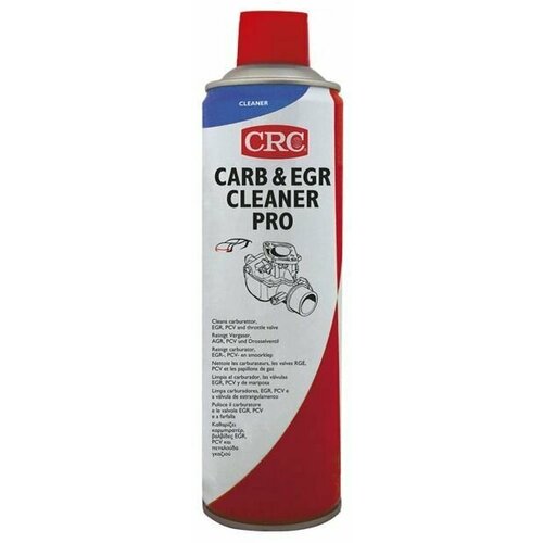 Очиститель карбюратора и воздушной заслонки инжектора "CRC" CRC CARB & EGR CLEANER PRO (500 мл) (EGR